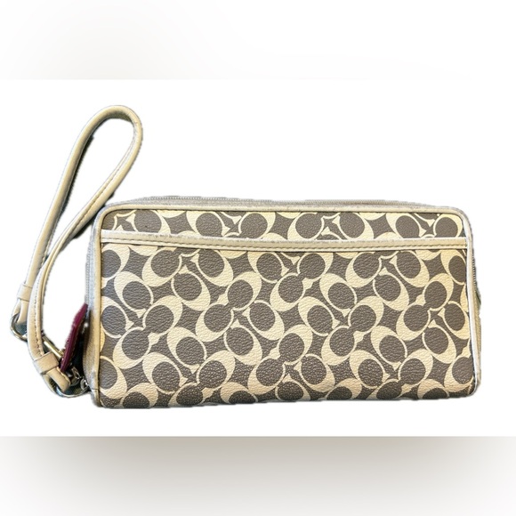 VTG. Coach Heritage Stripe bias, Chelsea Wallet. - Picture 3 of 5